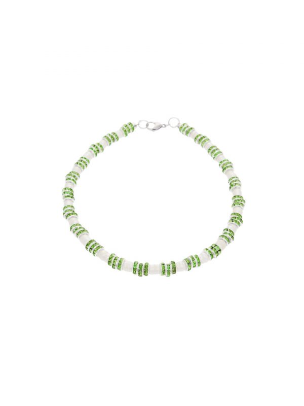 PALMA NECKLACE(GREEN) -Kaleido
