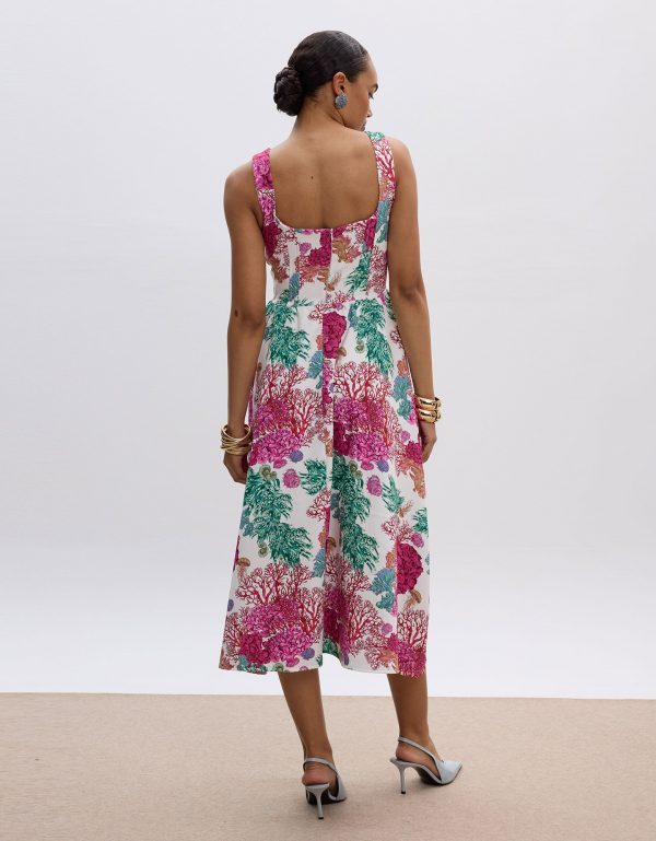 Seashell midi dress - Image 5