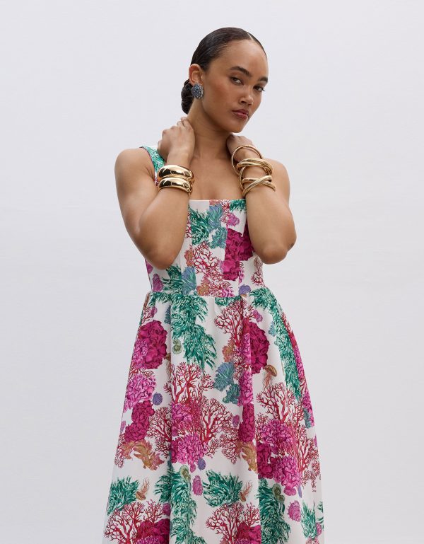 Seashell midi dress - Image 3