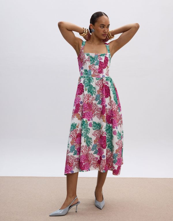 Seashell midi dress - Image 2