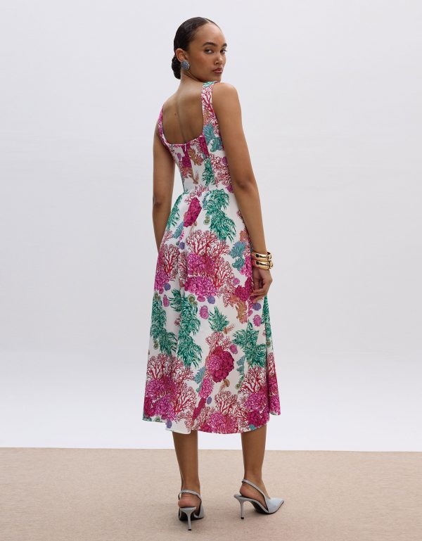 Seashell midi dress - Image 4