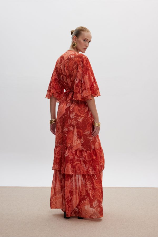 Bronze Goddess Kimono - Image 4