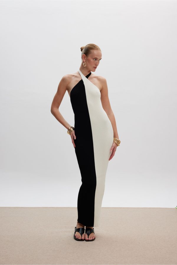B&W Knit Dress - Image 2
