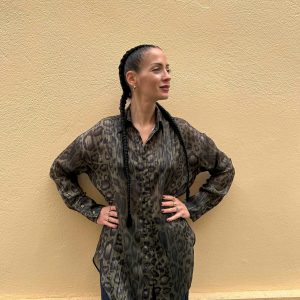 Khaki Leopard Shirt