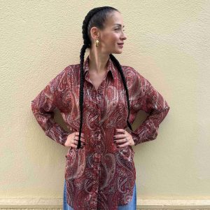 Paisley Rust Shirt