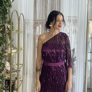 Izzy Mauve Dress
