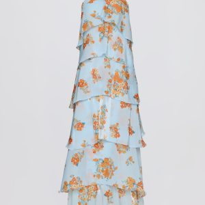 ERATO RUFFLE DRESS