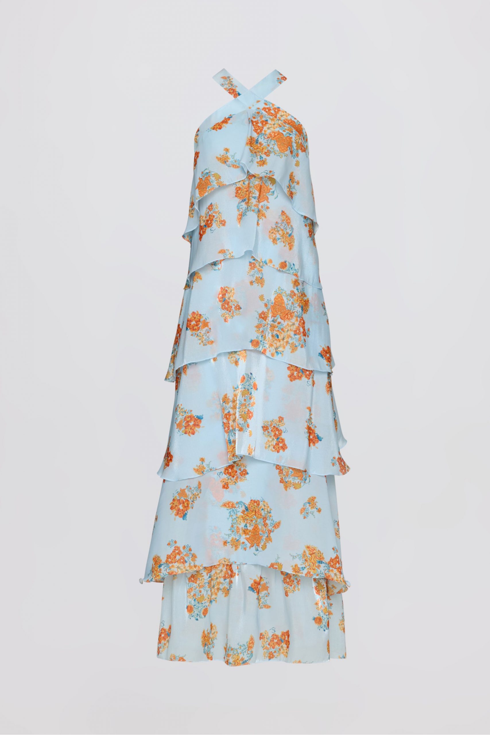 ERATO RUFFLE DRESS